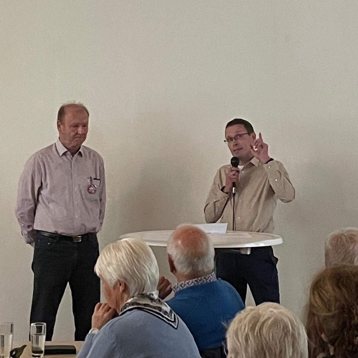 Bernd Hartmann und Benjamin Zabel