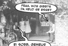 Labbeduddel, Schinnoose un Stäggedabscher